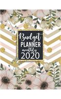 Budget Planner Monthly 2020: Budgeting Daily Planner Calendar 2020 Yearly Money Management Bank Account Record Bill Tracker Donation Debt Monthly Organizer Monthly Budget Worksh