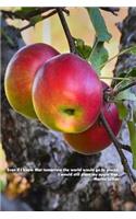 Even If I Knew That Tomorrow the World Would Go to Pieces, I Would Still Plant My Apple Tree. Martin Luther