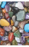 Tumbled Gemstones Portable Notebook