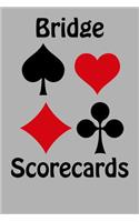 Bridge Scorecards: 100 Tally Sheets for Rubber Bridge