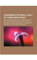 Canadian Football Hall of Fame Inductees