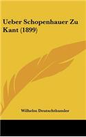 Ueber Schopenhauer Zu Kant (1899)