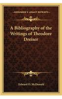 Bibliography of the Writings of Theodore Dreiser