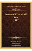 Lessons of the World War (1919)
