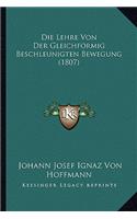 Lehre Von Der Gleichformig Beschleunigten Bewegung (1807)