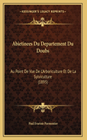 Abietinees Du Departement Du Doubs