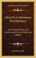Calcul De La Resistance Des Materiaux