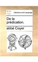 de La Prdication.