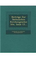 Beitrage Zur Sachsischen Kirchengeschichte, Issue 13...