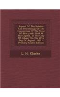 Report of the Debates and Proceedings of the Convention of the State of New-York