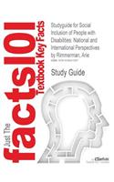 Studyguide for Social Inclusion of People with Disabilities: National and International Perspectives by Rimmerman, Arie, ISBN 9781107014626