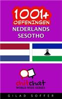 1001+ oefeningen Nederlands - Sesotho