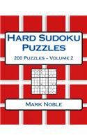 Hard Sudoku Puzzles Volume 2: Hard Sudoku Puzzles For Advanced Players