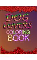 Dog lovers coloring book