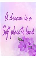 A dream is a soft place to land