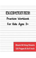 Handwriting Practice Workbook For Kids