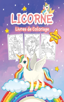 Licorne Livre de Coloriage pour les Filles: Grand livre d'activités sur les licornes pour les filles et les enfants. Parfait livre-cadeau pour les tout-petits et les petites filles qui aiment 