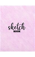 Personalized Artist Notebook and Sketchbook: "8.5"" X 11"", Personalized Artist Sketchbook: 120 pages, Sketching, Drawing and Creative Doodling. Notebook and Sketchbook to Draw and Journal (Wor