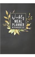 Weekly Meal Planner with Grocery List