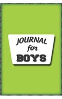 Journal for Boys