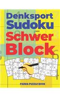 Denksport Sudoku Schwer Block: Denkspiele Für Erwachsene - Rätselbuch Für Erwachsene