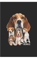 I Love My Beagle Notebook Dog Themed Funny Beagle Lover Notebook/Journal 6x9 100 Pages: Nope Lazy Beagle Dog Lover Gift Notebook