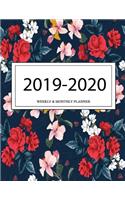 2019 - 2020 Weekly and Monthly Planner: Calendar Schedule + Organizer - Inspirational Quotes (2019-2020 Academic Planners