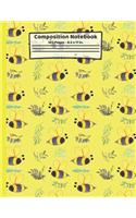 Bees Composition Notebook