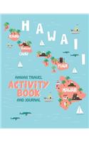 Hawaii Travel Activity Book and Journal