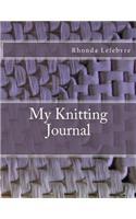 My Knitting Journal: Knitter's Graph Paper Journal 200 Knitting Design Pages 4:5 ratio: