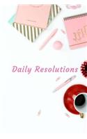 Daily Resolutions Womens Journal