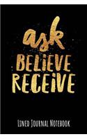 Ask Believe Receive