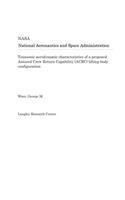 Transonic Aerodynamic Characteristics of a Proposed Assured Crew Return Capability (Acrc) Lifting-Body Configuration