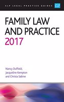 Family Law and Practice 2017