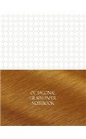 Octagonal Graph Paper Notebook: 1/2" Octagonal Rule, 144 Pages