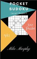 Pocket Sudoku: Level Expert 100 Puzzles(1 Level Expert)