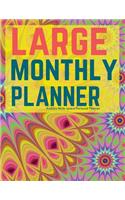 Amblys Large Monthly Planner: Wide space Personal Planner/At a glance large Planner/Day Planner and Organizer/ Personal Organizer and Planner(Large Personal Planner/Functional Wide Space Planners)