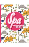 Spa Appointment Book: 6 Columns Appointment List, Appointment Scheduling Book, Easy Appointment Book, Cute Australia Cover