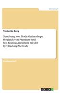 Gestaltung von Mode-Onlineshops. Vergleich von Premium- und Fast-Fashion-Anbietern mit der Eye-Tracking-Methode