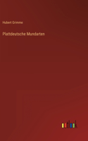 Plattdeutsche Mundarten