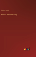 Memoir of William Carey