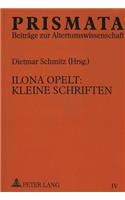 Ilona Opelt: Kleine Schriften