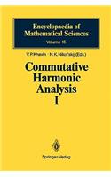 Commutative Harmonic Analysis I