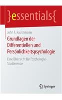 Grundlagen Der Differentiellen Und Persönlichkeitspsychologie