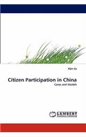 Citizen Participation in China