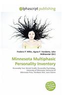 Minnesota Multiphasic Personality Inventory