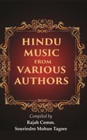 Hindu Music from Various Authors [Hardcover]