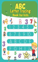 A B C Number Tracing Book for kids