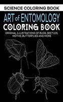 Art of Entomology Coloring Book