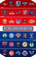 NBA Team Logos Coloring Book